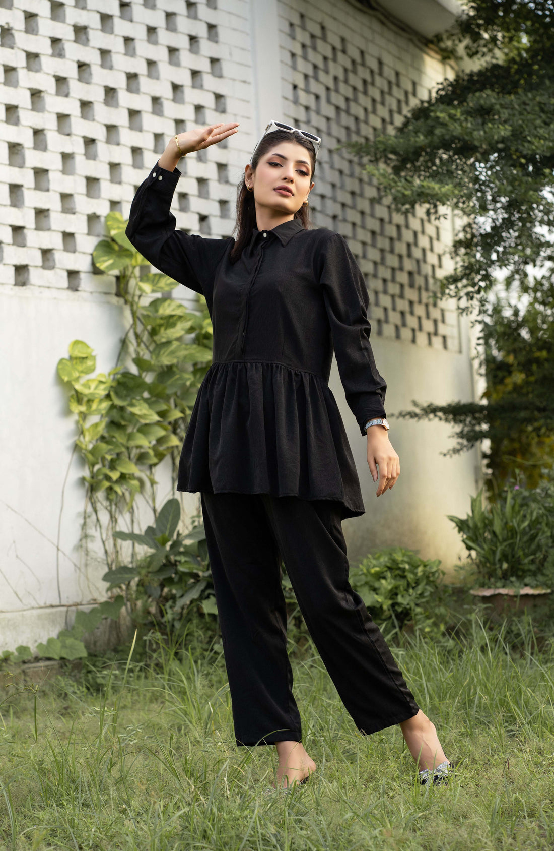 ZIRA Black Co-ord Set