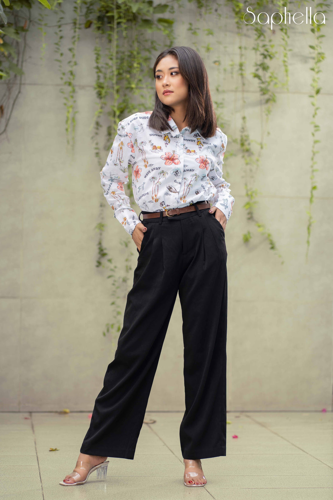 Tropical Escape Printed Shirt