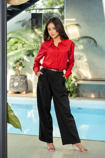 Women's Red Shirt