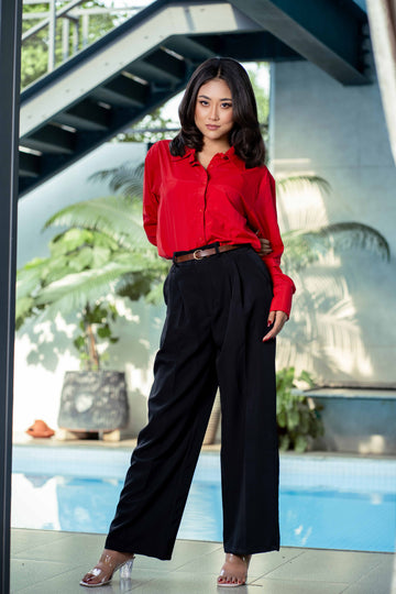 Red Prestige Work Shirt