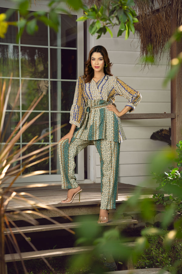 Boho Garden Print Co-Ord Set