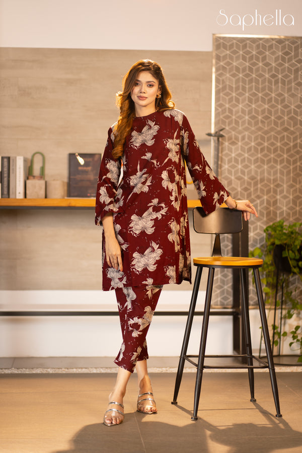 Floral Grace Lounge Set