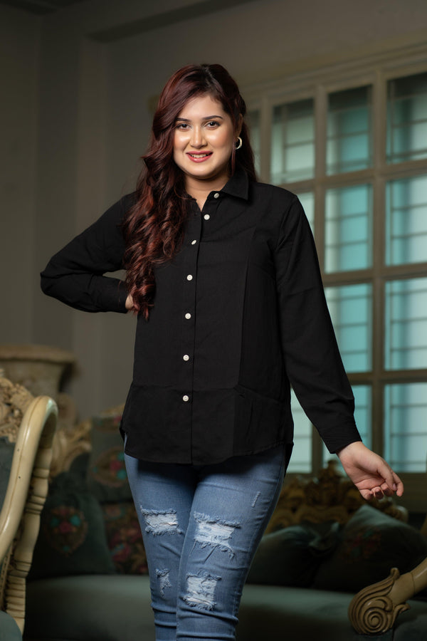 Women's Solid Casual Shirt
